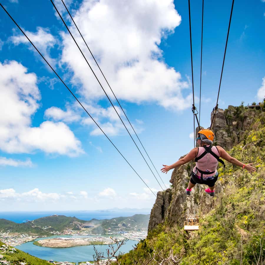 St. Maarten: Sentry Hill & Flying Dutchman Zipline Adventure