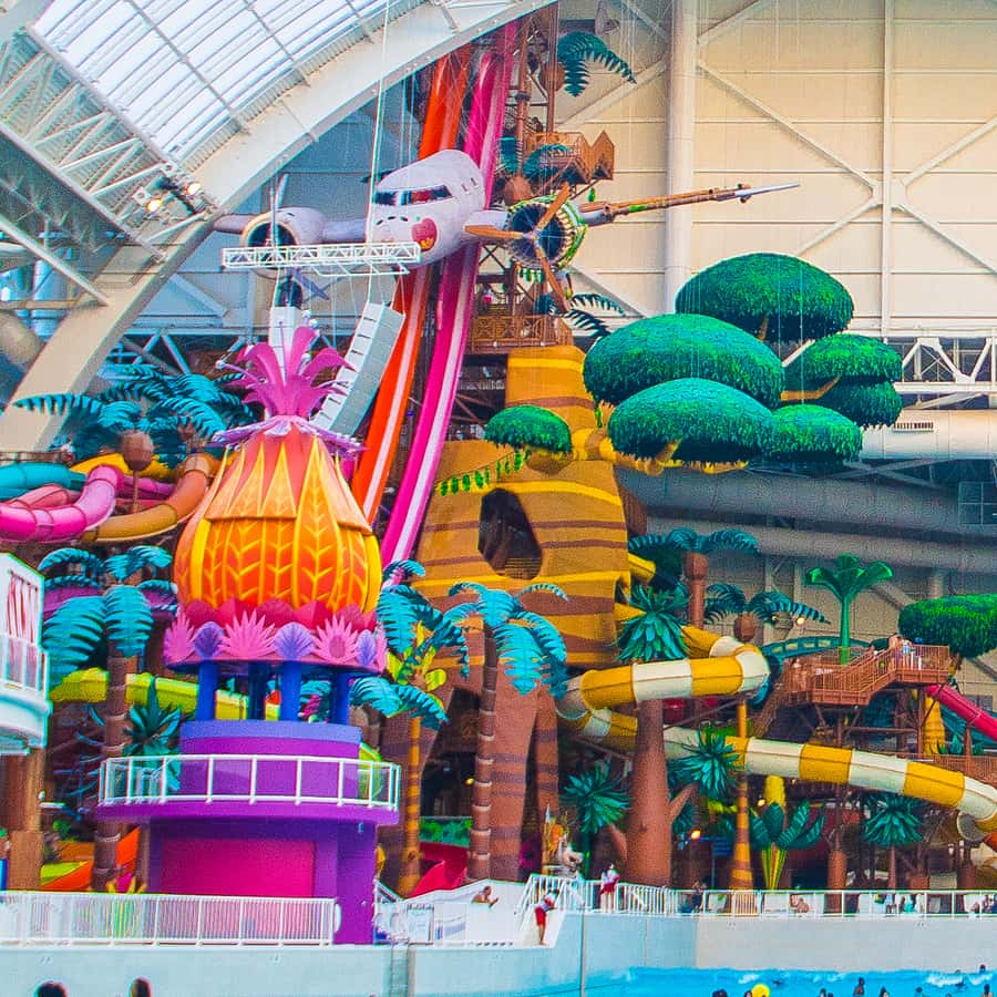 イーストラザフォード：ドリームワークス インドア ウォーターパーク