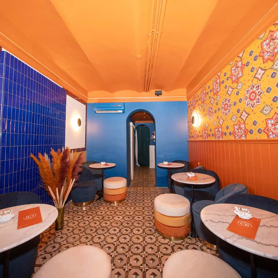 グラシア通りのすぐそばで、7種類のカクテルをお楽しみいただけます