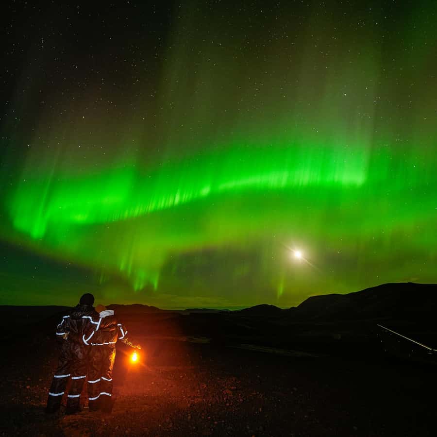 レイキャビク：プライベートフォトグラファーによるオーロラツアー