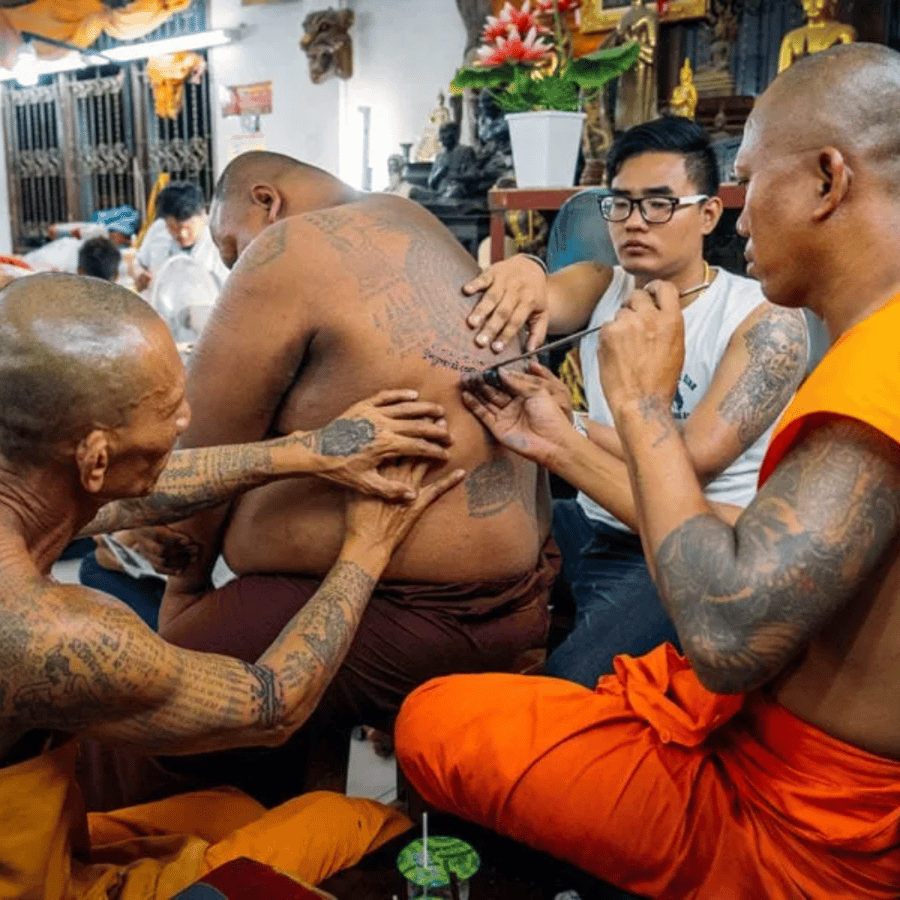 Bangkok Sacred Sak Yant Tattoo Tour | GetYourGuide, image size:900x900