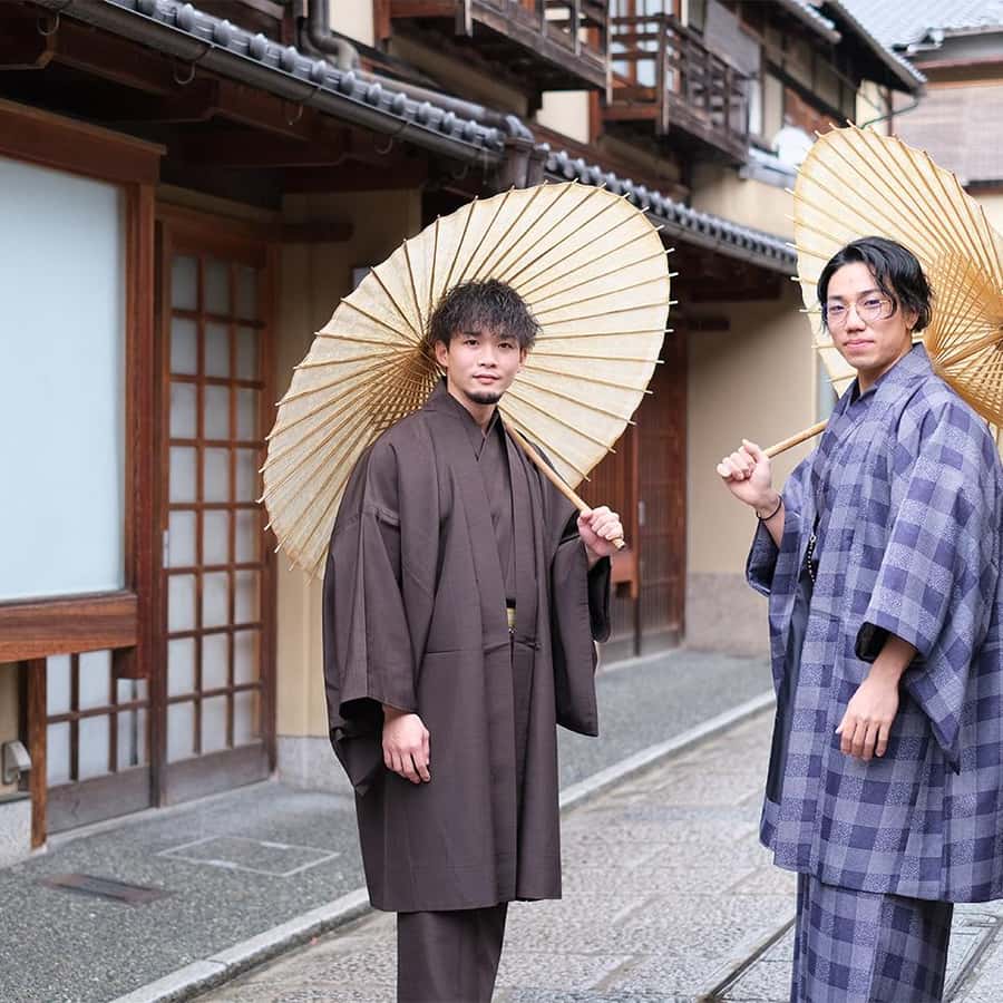 京都着物レンタル mimosa 着物・浴衣レンタル メンズプラン | GetYourGuide