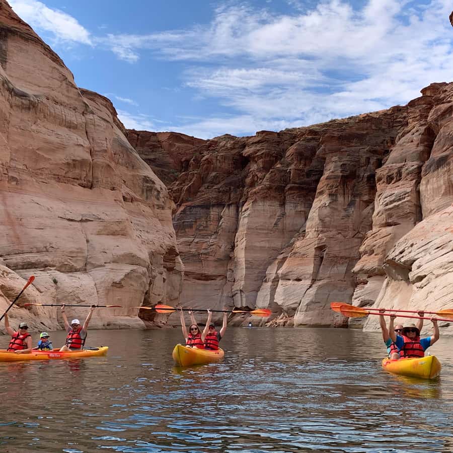 Antelope Canyon Lake Powell: Guided Kayaking \u0026 Hike Tour | GetYourGuide, image size:900x900