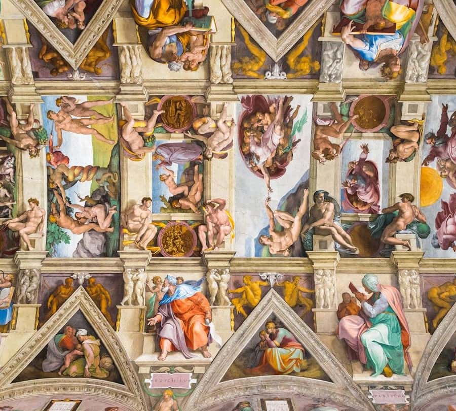 バチカン、システィーナ礼拝堂、サン・ピエトロ寺院スキップ・ザ