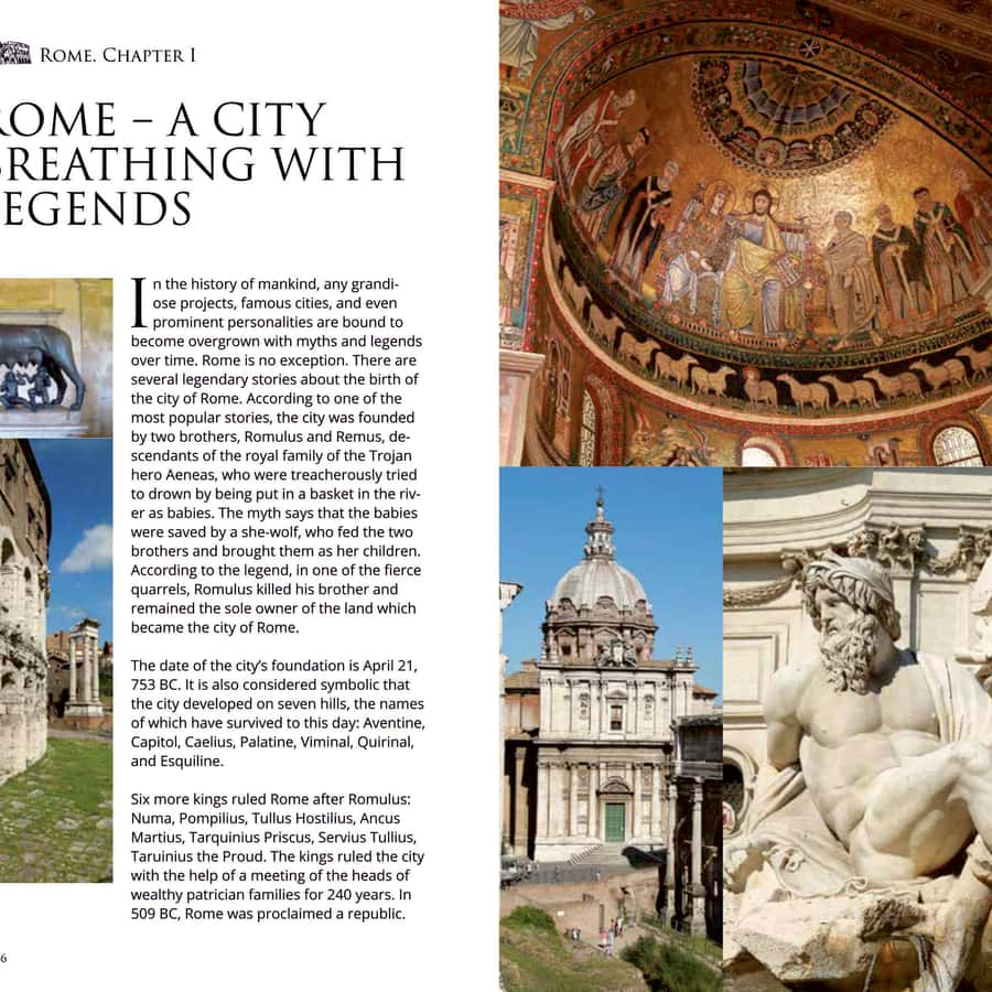 ローマとバチカン：紀元前753年～紀元後2025年」ジュビリー年ガイド