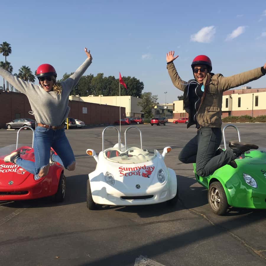 Los Angeles: 1-Hour Mini-Car Guided Adventure Ride YOU Drive | GetYourGuide, image size:900x900