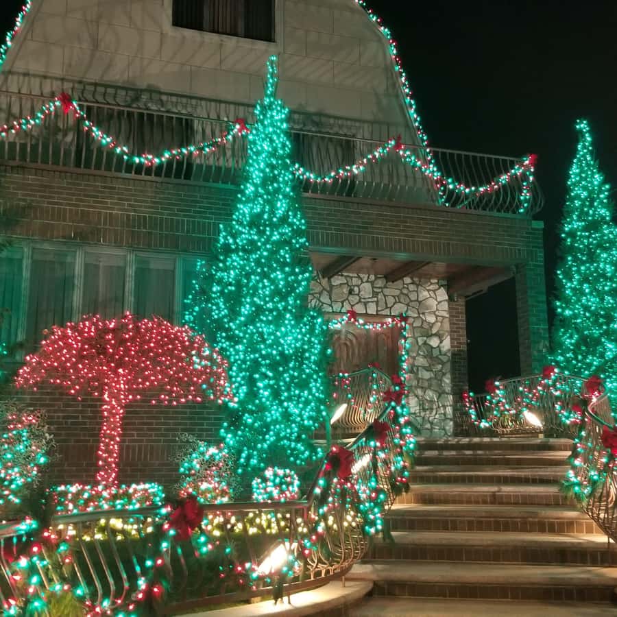 ブルックリンのダイカーハイツで楽しむ、壮大なクリスマスライトツアー