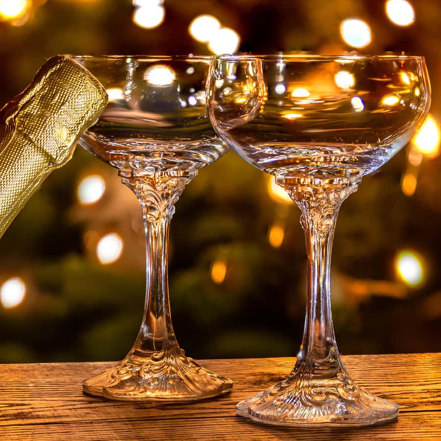 새해 2024 카운트 다운 시계 디자인 네일 스티커, 샴페인 Baubles 반짝이는 반짝이 슬라이더, 손톱 별 활 벨 데칼 매니큐어 /  네일아트 \u0026 도구, image size:900x900