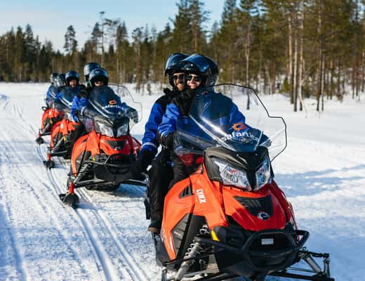 image n.2 of Rovaniemi: Snowmobile and Ice Fishing Adventure with Lunch activity in Rovaniemi, uploaded by supplier