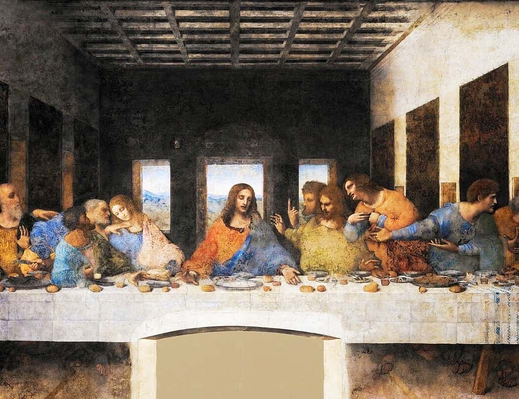 Het Laatste Avondmaal van Leonardo da Vinci in Milaan