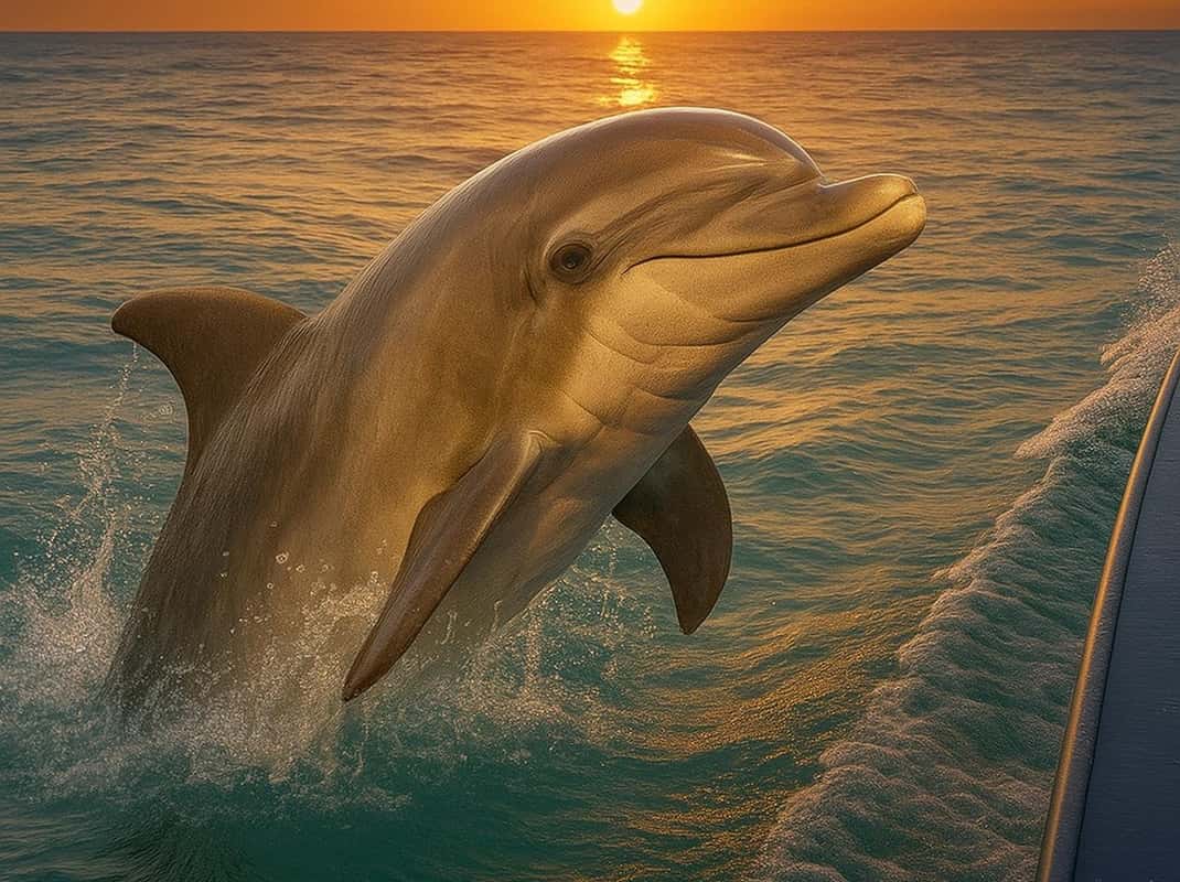 Dolfijnensafari bij zonsondergang vanuit Fažana naar Brijuni