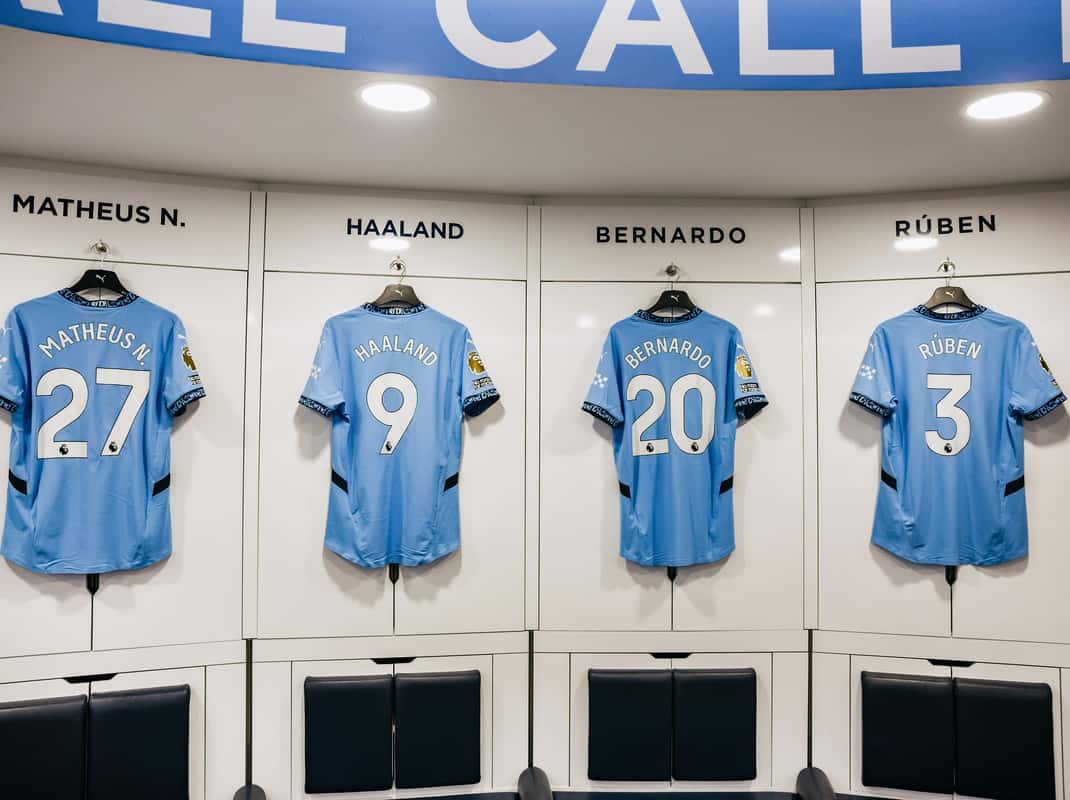 Manchester City kleedkamer
