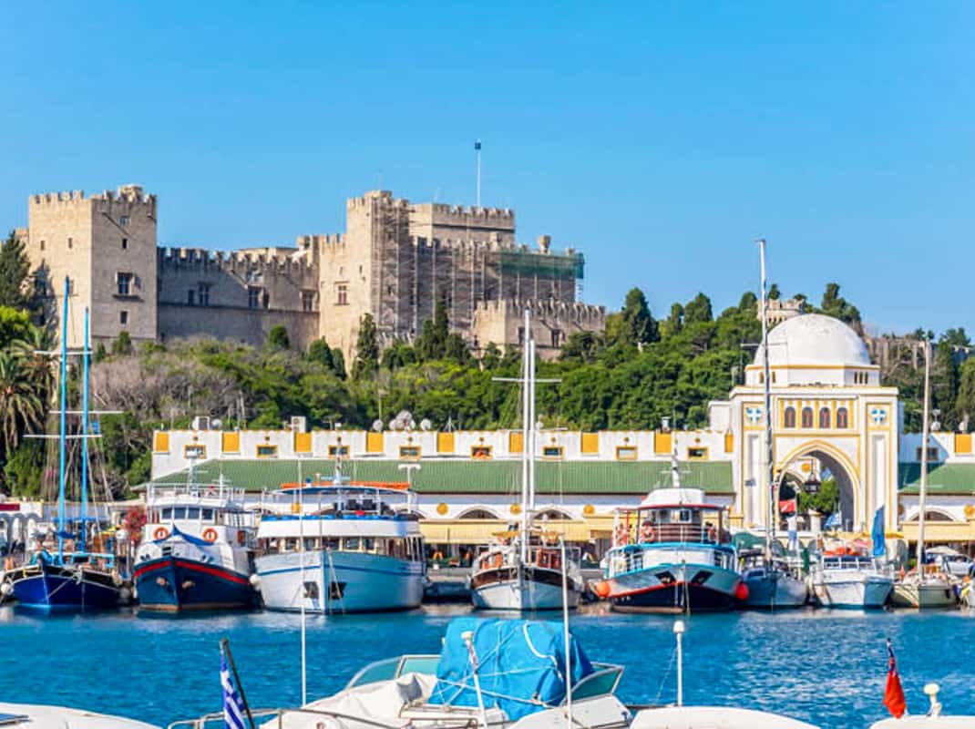 Rhodos oude stad sightseeing