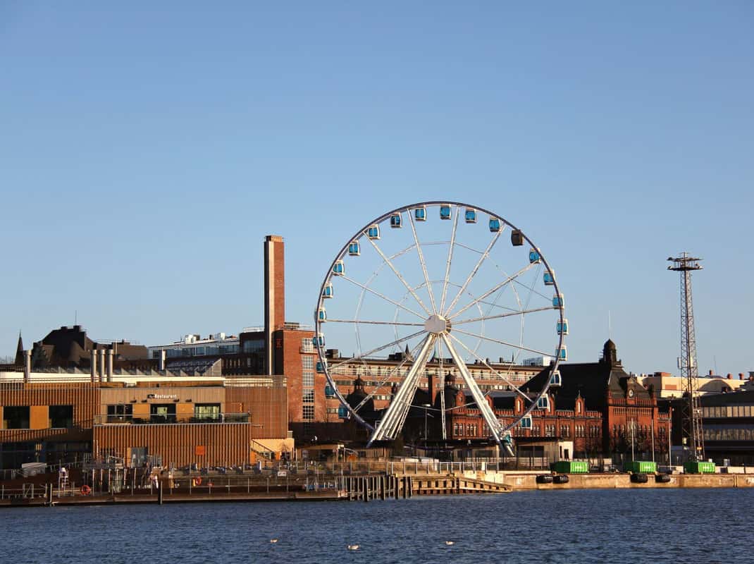 Uitzicht vanuit SkyWheel