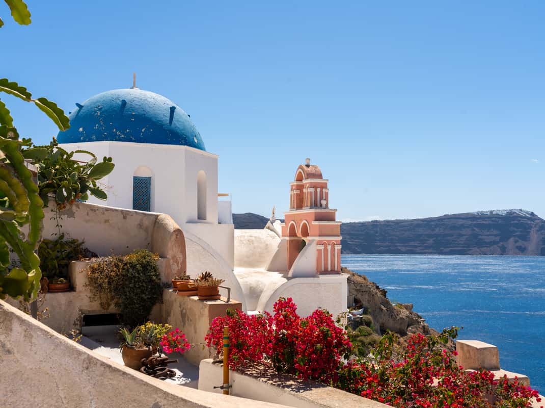 Warmwaterbronnen Palea Kameni Santorini