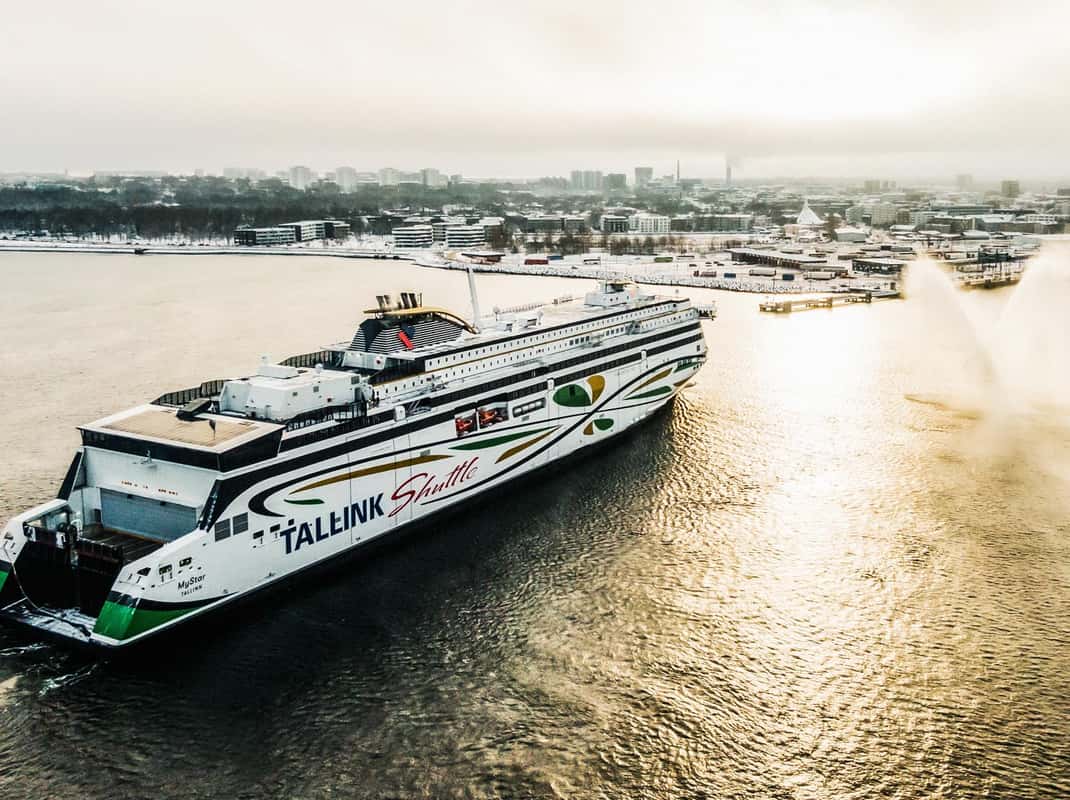 Veerboot van Helsinki naar Tallinn