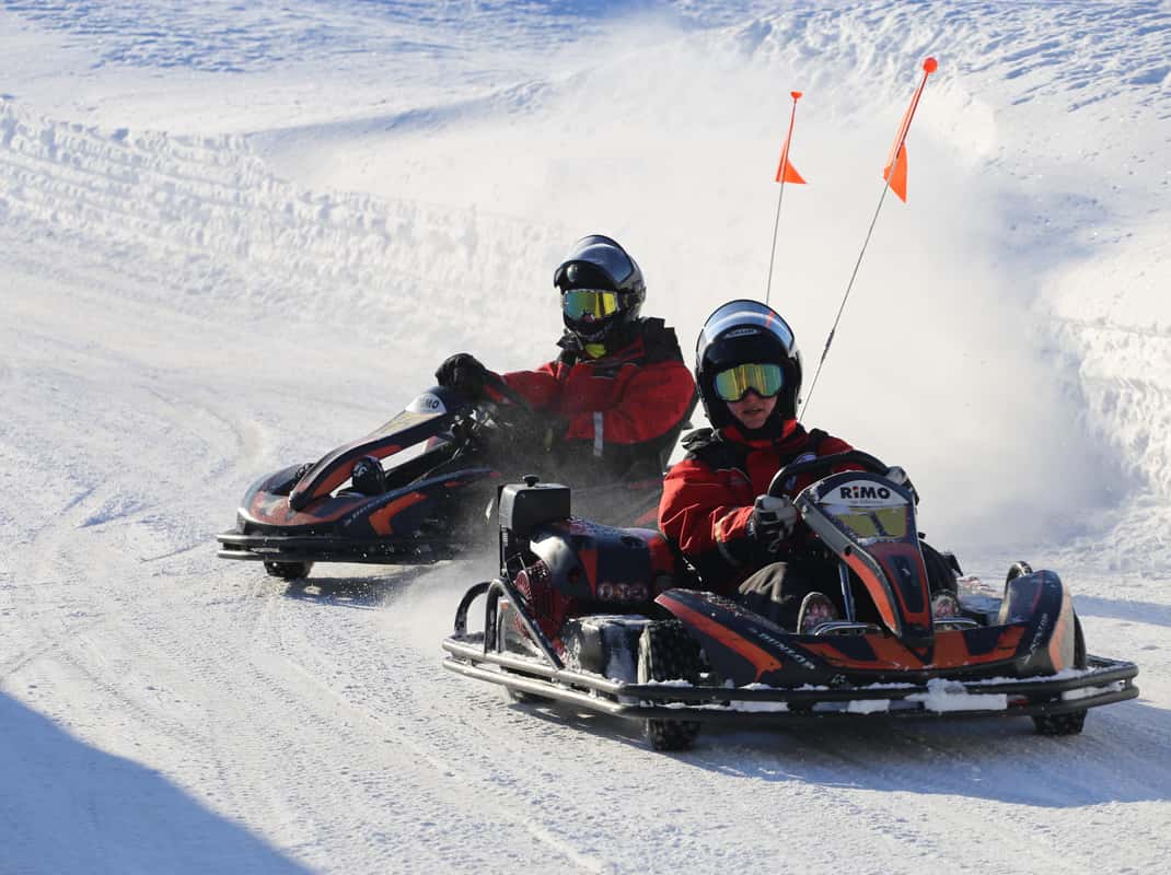 Ice karting Saariselkä