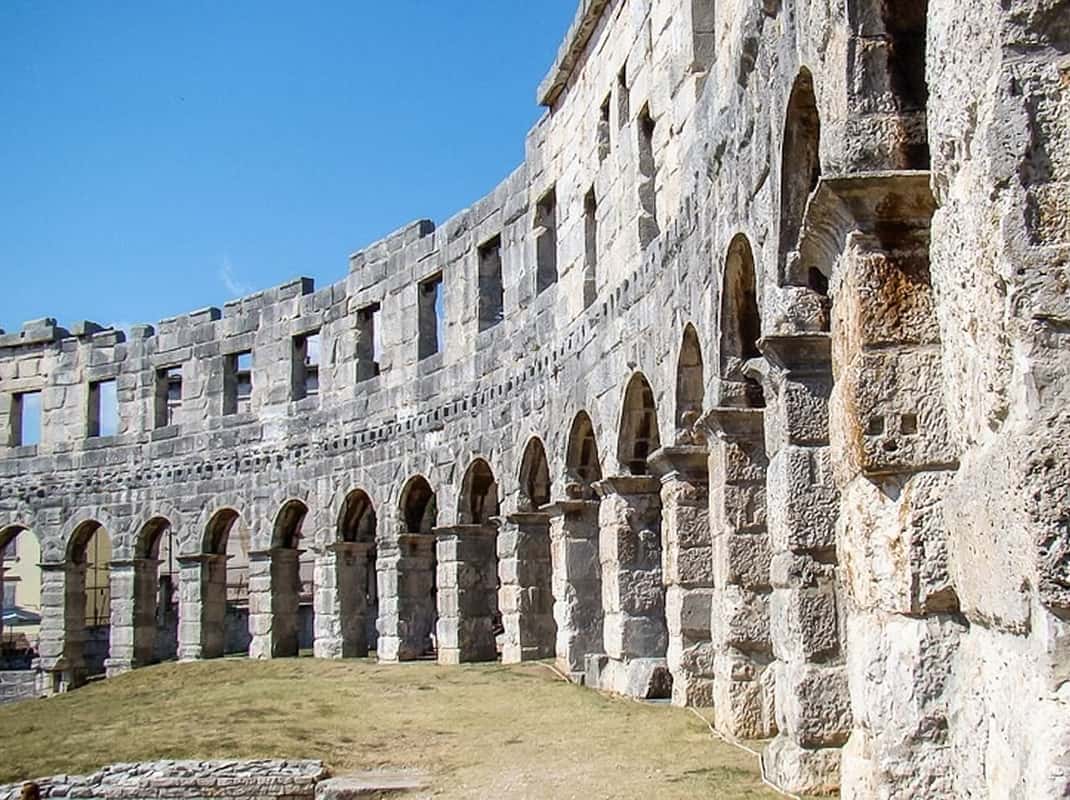 Romeinse architectuur Pula Arena