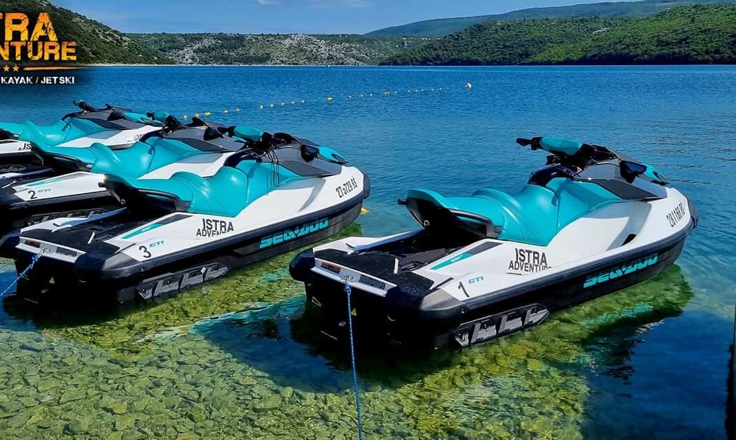 Jet ski safari Istrië avontuur