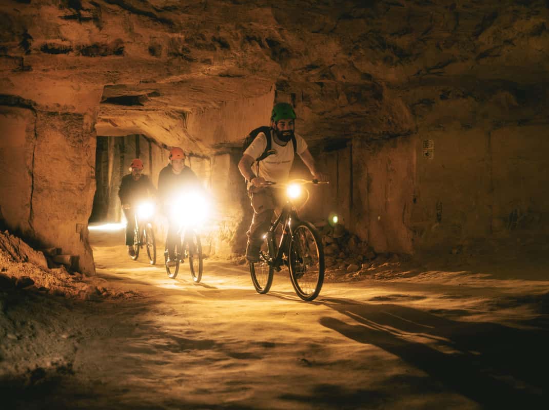 Cave Biking Valkenburg grotten