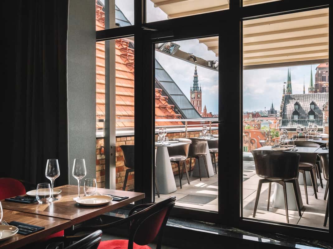 Diner met uitzicht Gdańsk