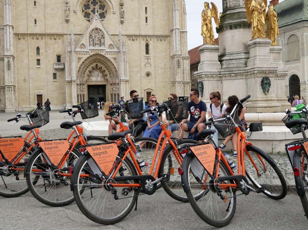 Fietsen door Zagreb