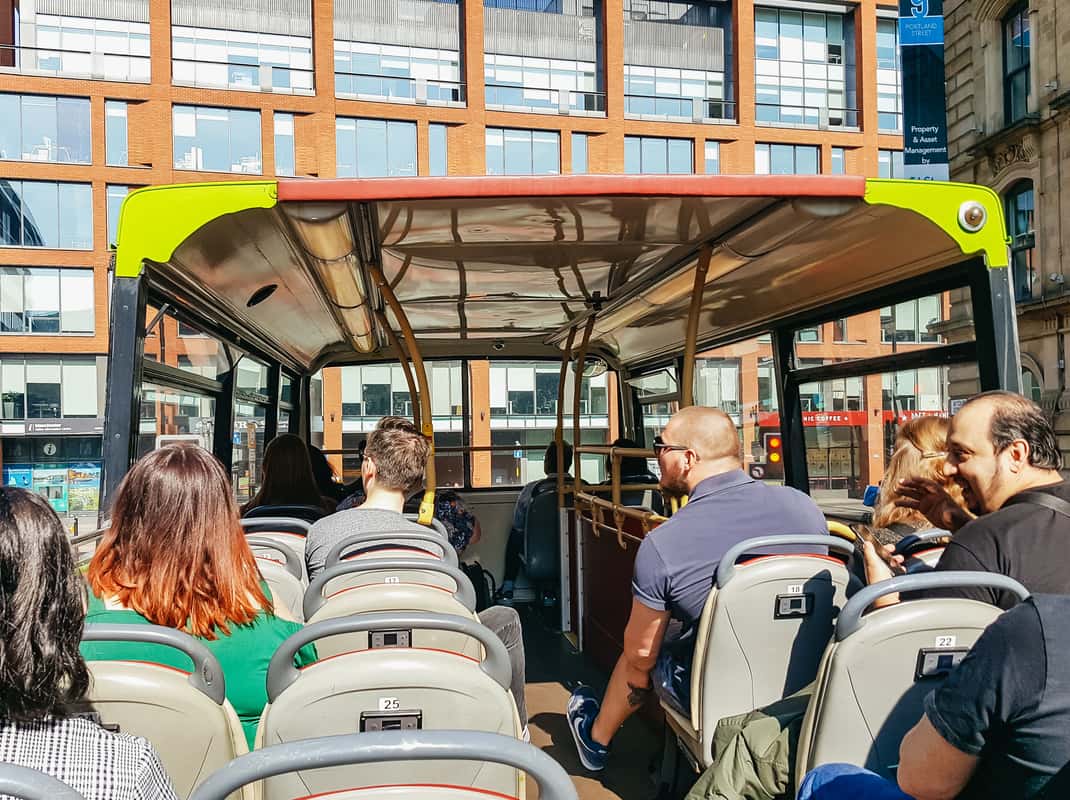 Manchester skyline bustour