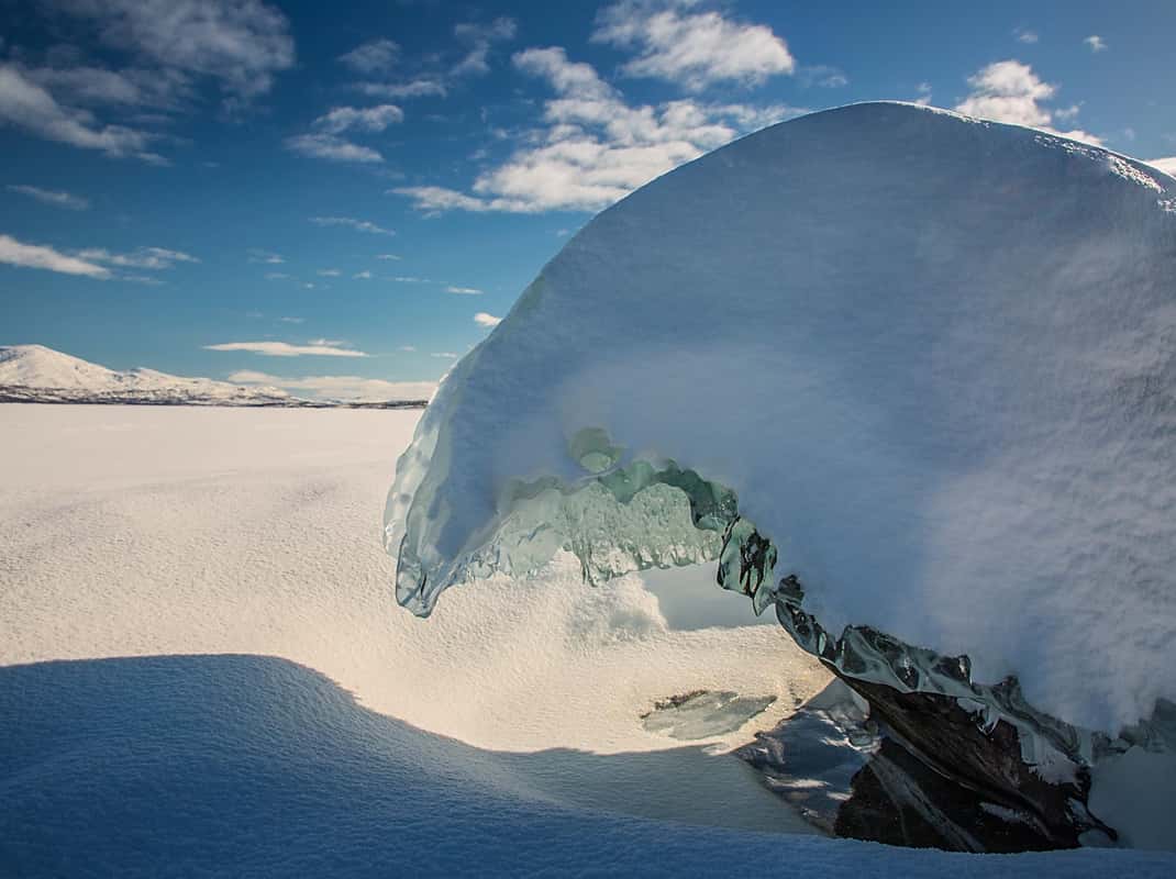 Sneeuwschoenwandeling Kiruna