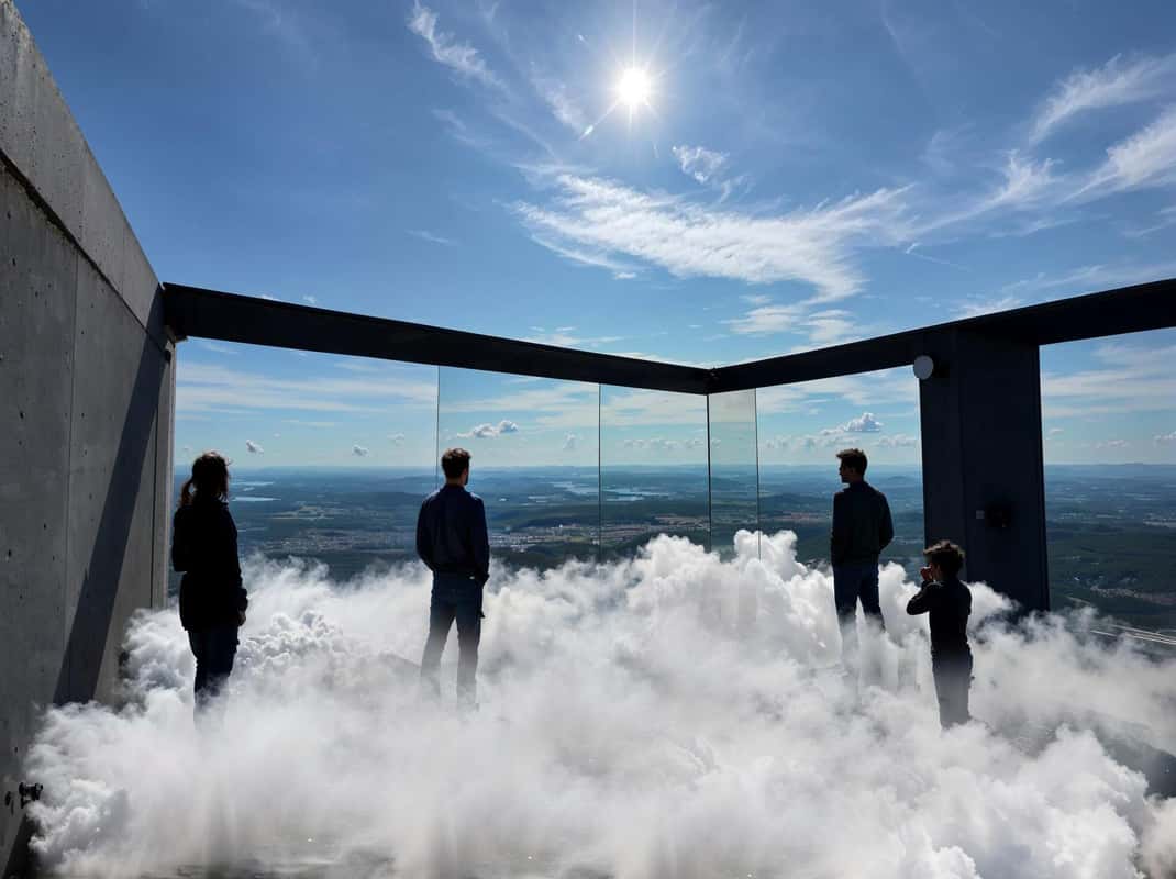 Highline Warsaw uitzichtpunt met panoramisch uitzicht