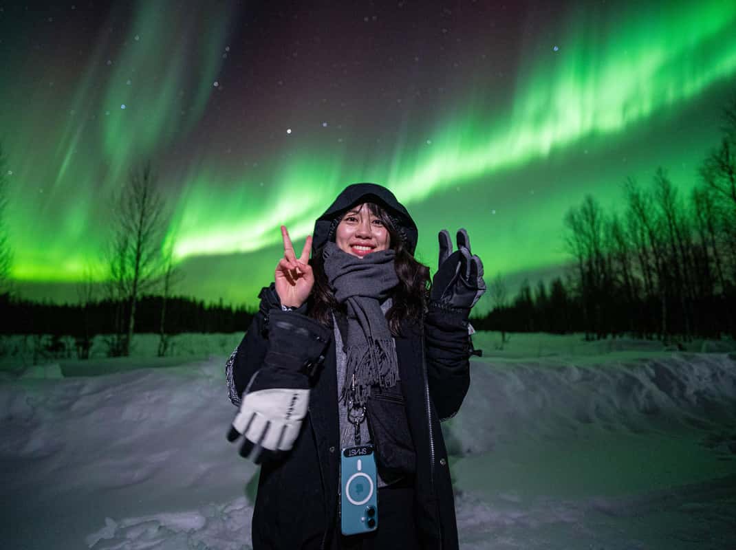 Aurora jacht lokale gidsen