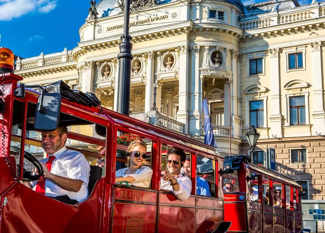 Sightseeing bus Bratislava