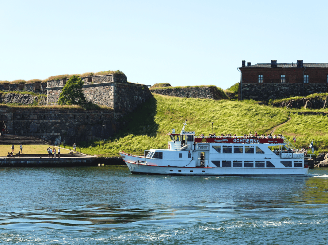 Suomenlinna vesting vanaf water