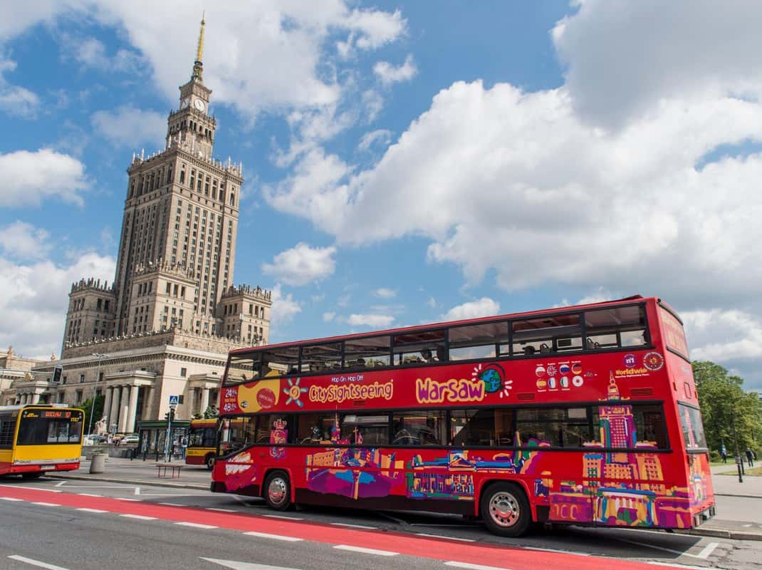 Hop-on Hop-off bus Warschau