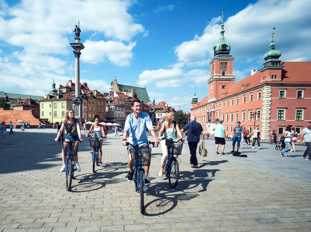 Fietstour door Warschau