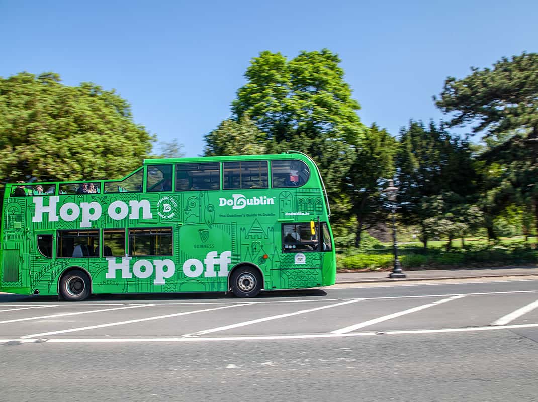 Dublin sightseeing bus route