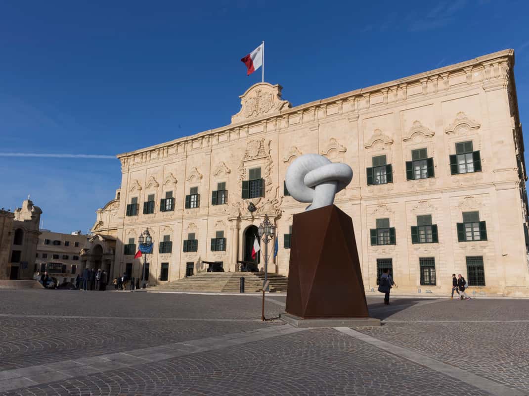 Upper Barrakka Gardens uitzicht