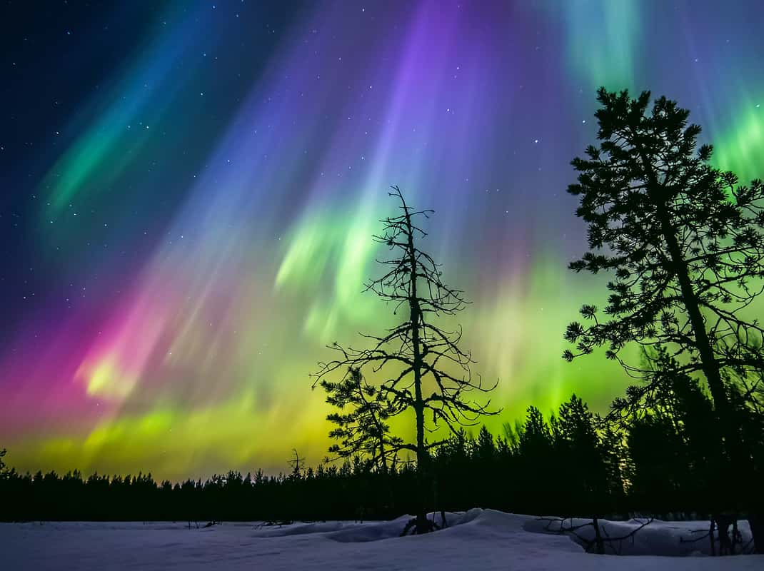 Drijven in ijswater Finland