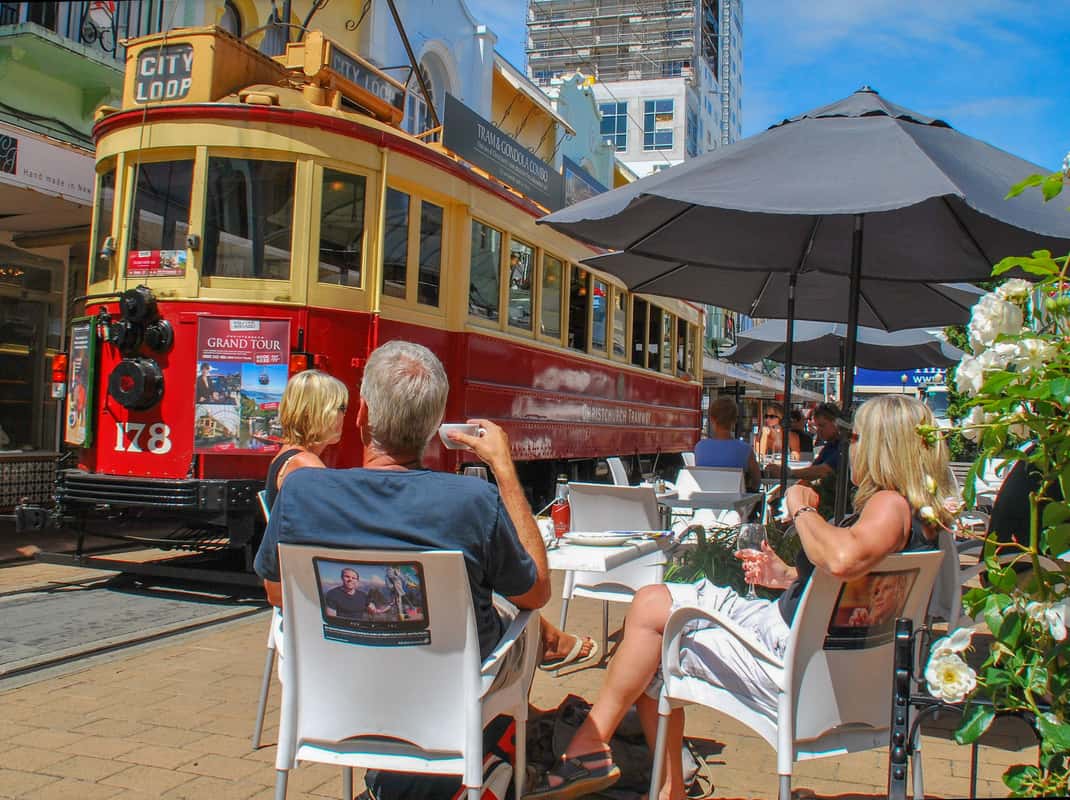Heritage tram Nieuw-Zeeland