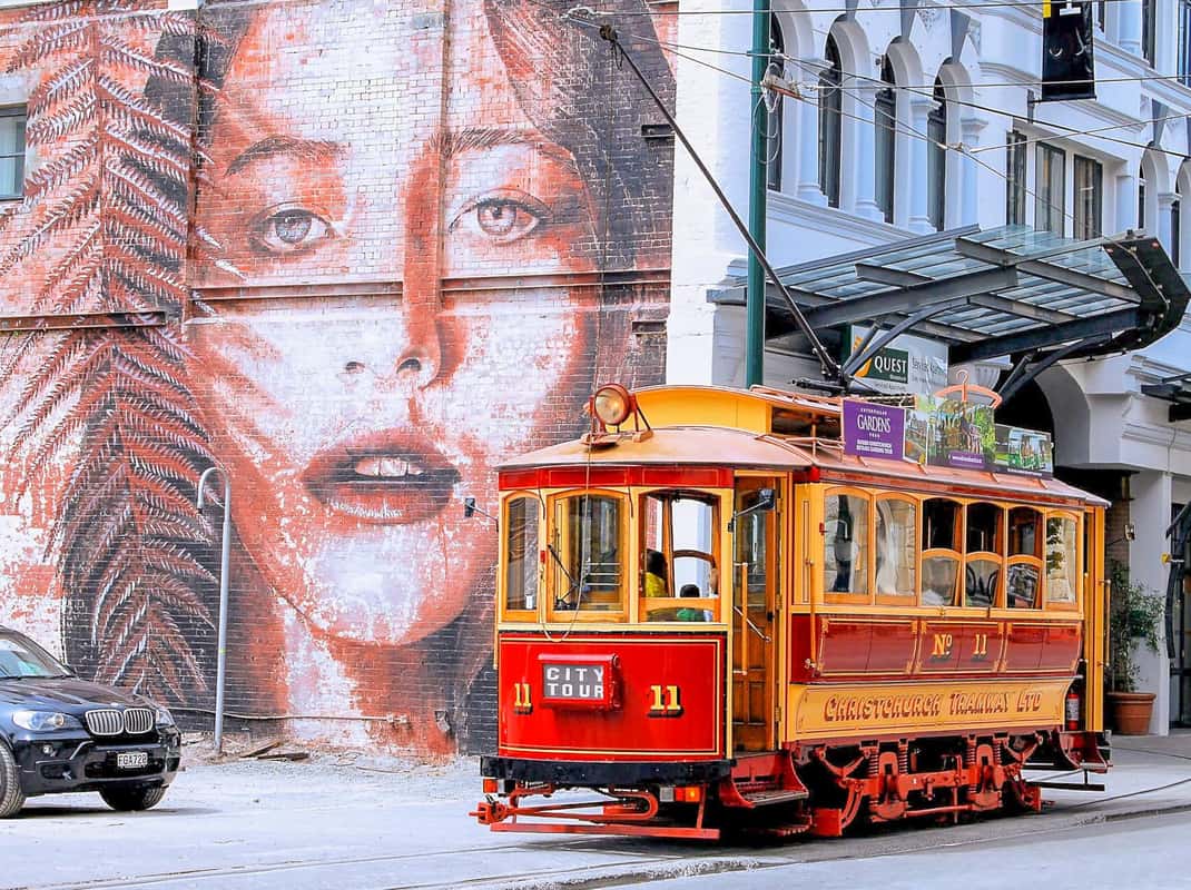 Christchurch vintage tram