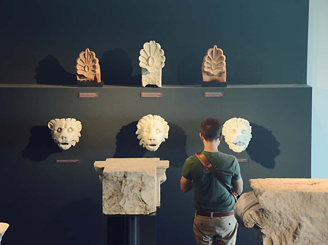 Museum van Vergina met koninklijke schatten