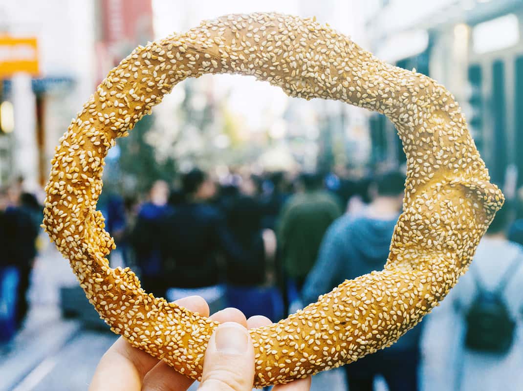 Griekse specialiteiten op de markt
