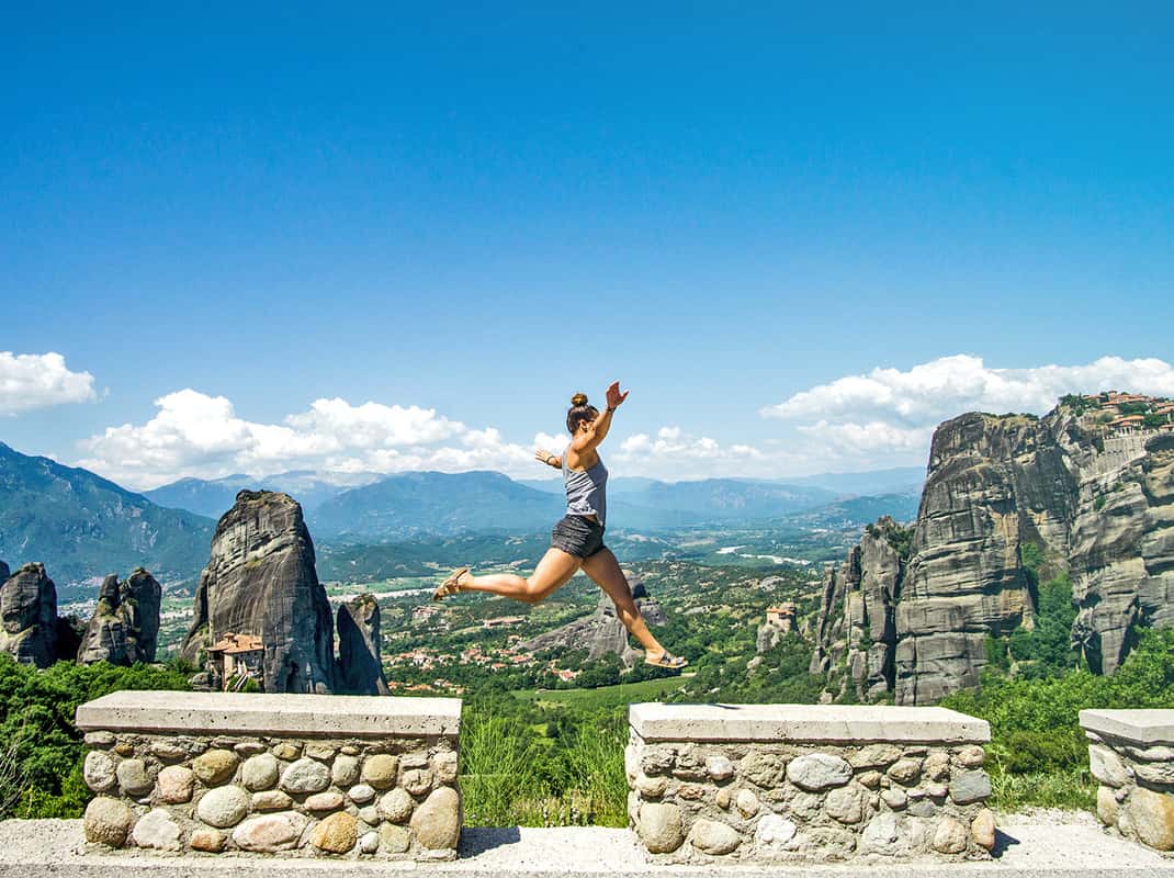 Byzantijns klooster in Meteora