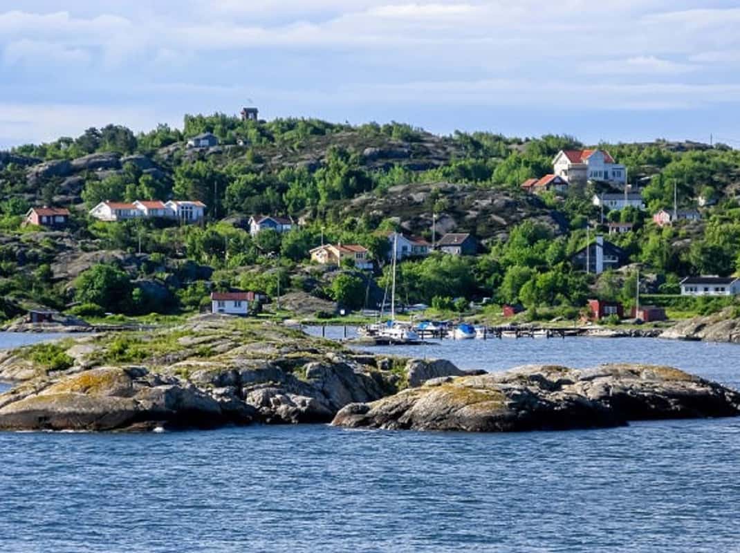 Zweedse scherenkust boot