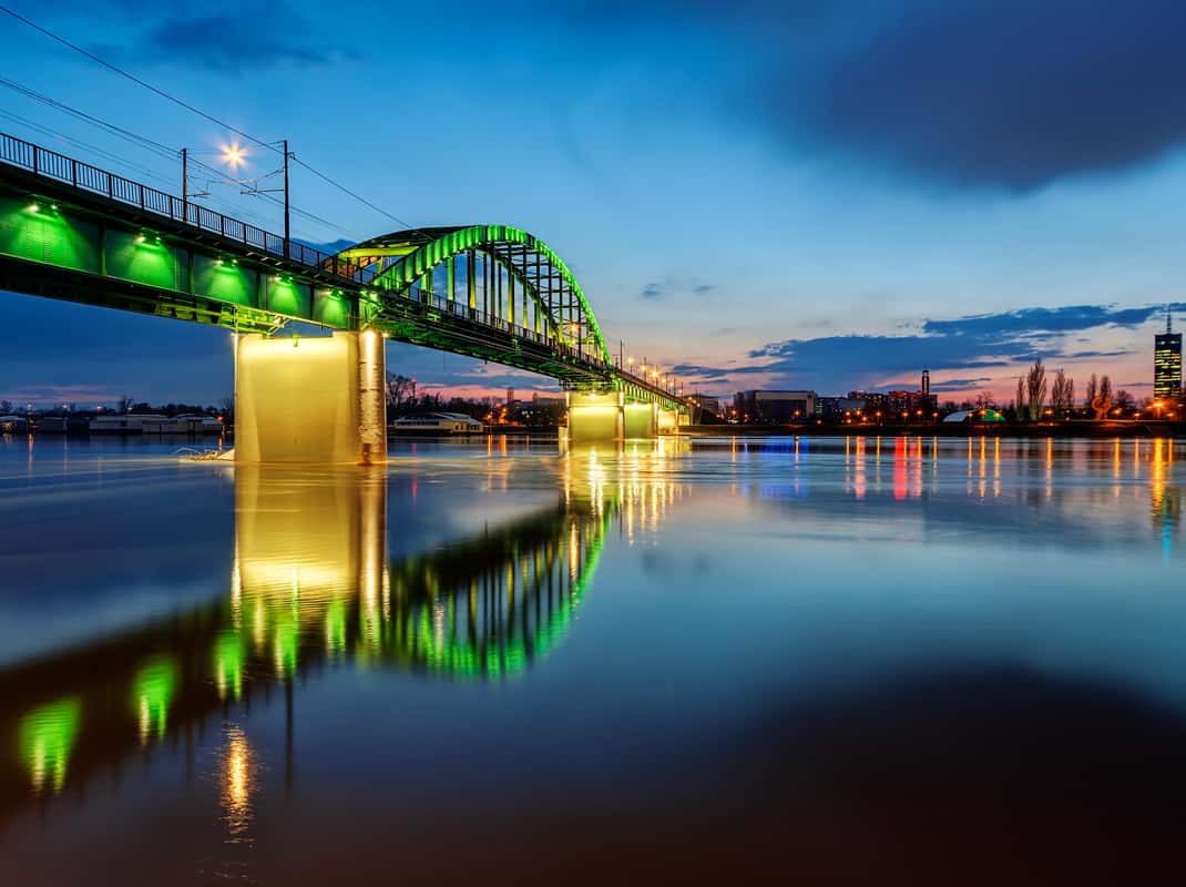 Belgrado zonsondergang cruise