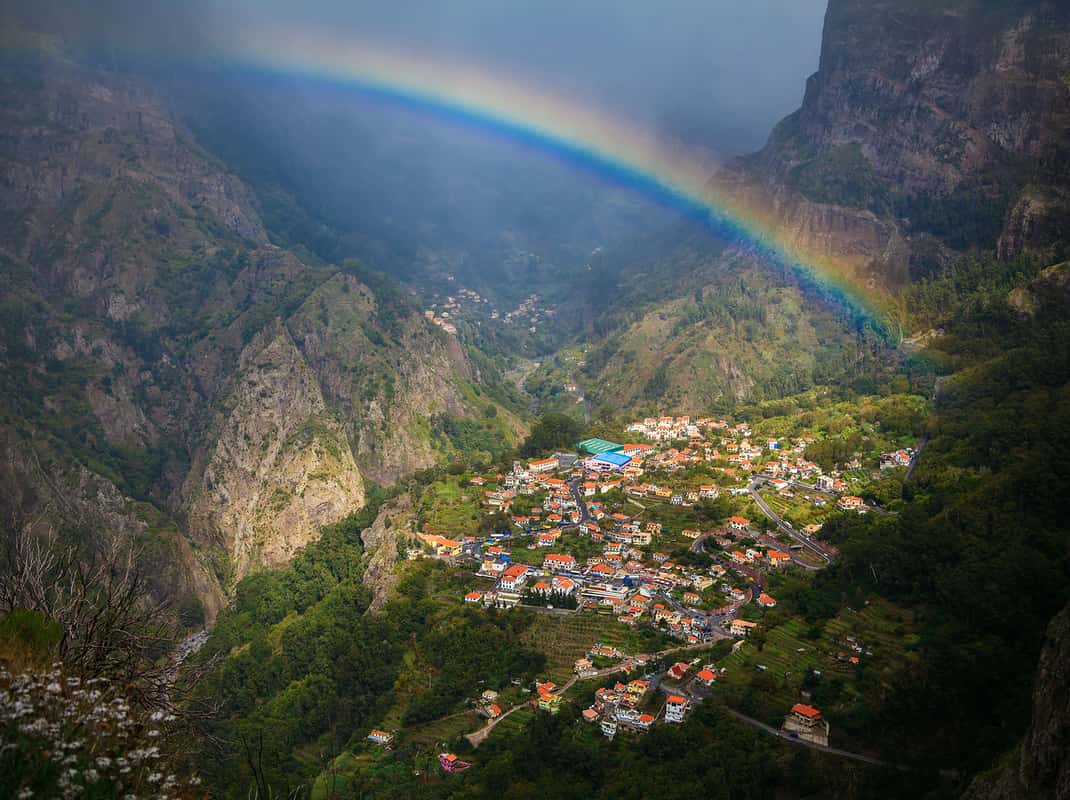 Nonnenvallei Madeira panorama
