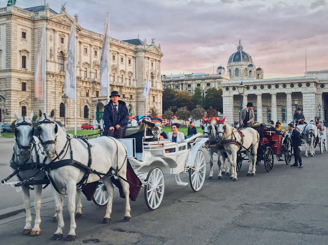 Fiaker bij Stephansdom