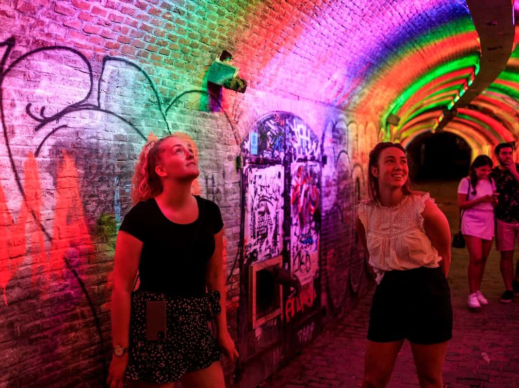 Lumen lichtinstallatie Utrecht binnenstad