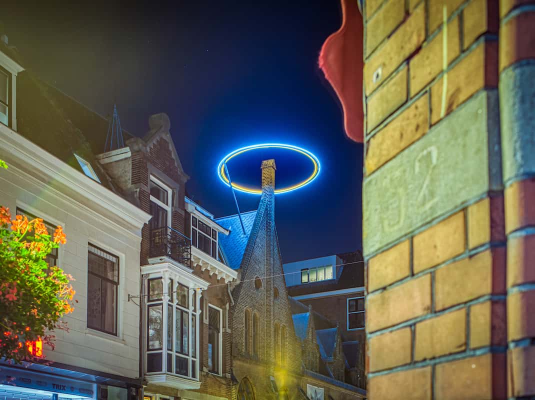 LUMEN festival Utrecht nachtfoto