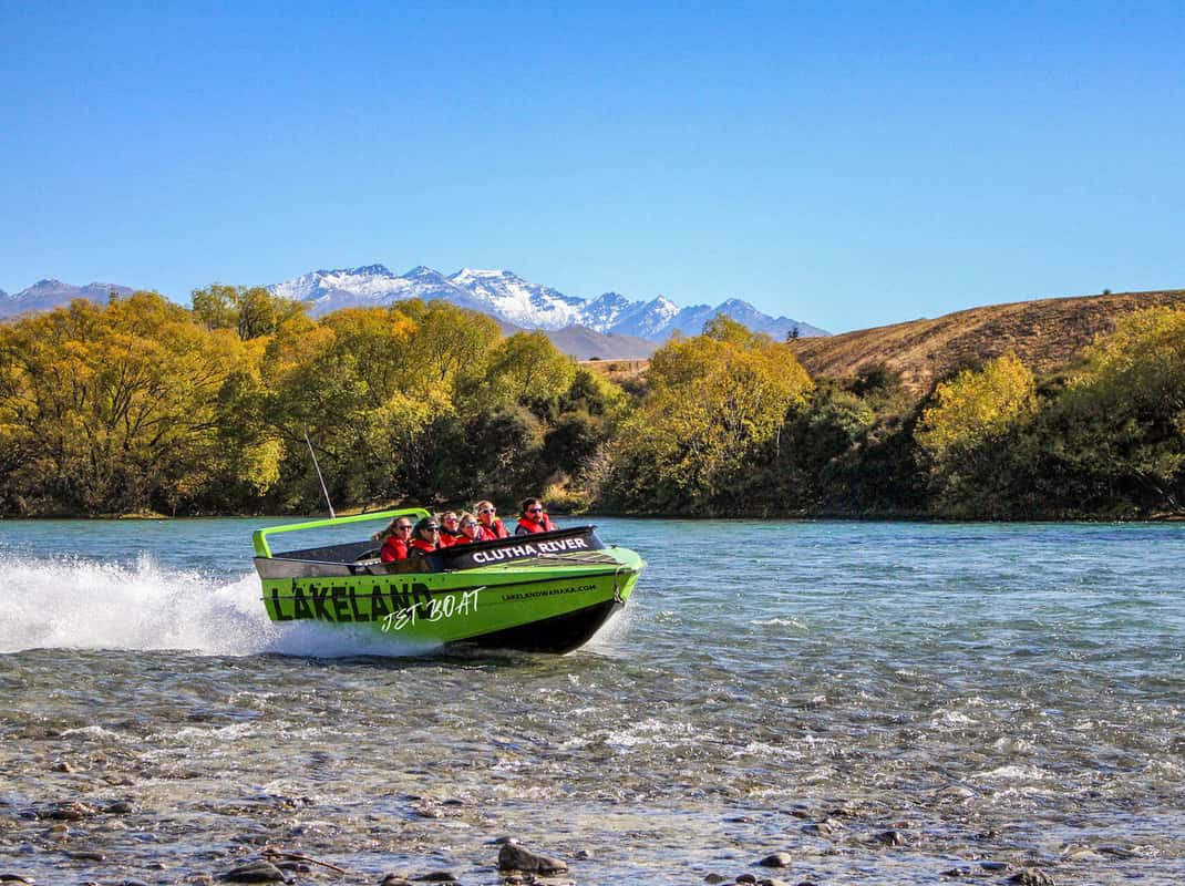 Jet boat Clutha River