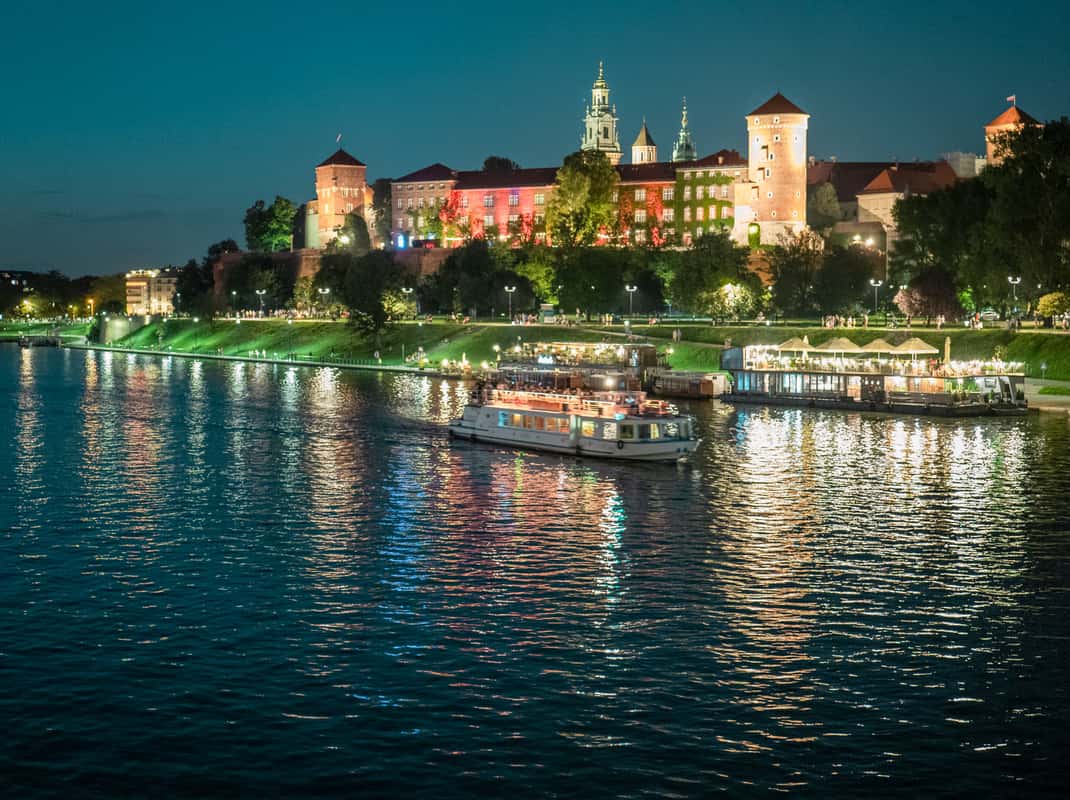 Avond riviercruise Krakau